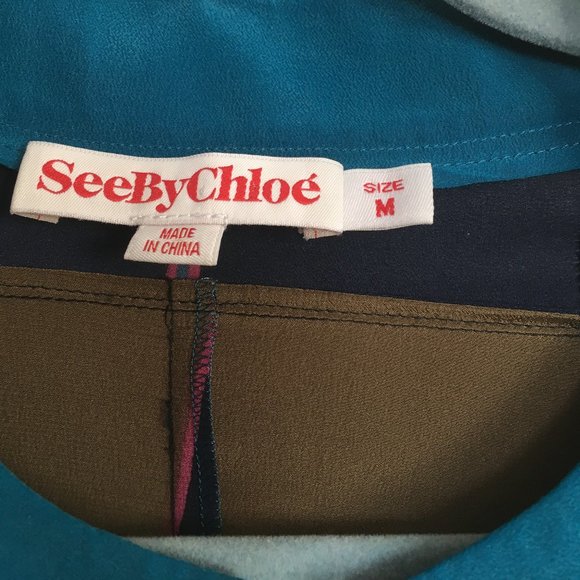 See by Chloe multicolor striped blouse - Picture 7 of 9